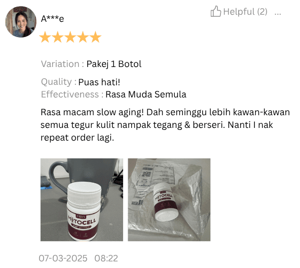 Testimoni MitoCell 4